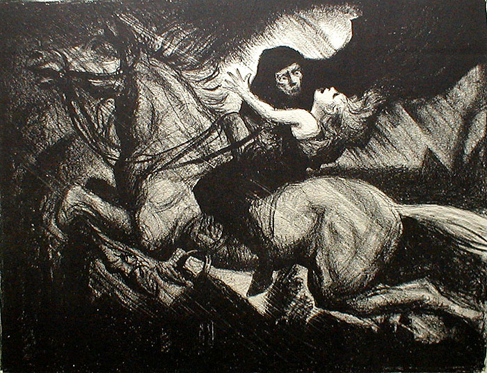 'The Erlking', by Albert Sterner, ca. 1910